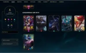 conta lol diamante 4