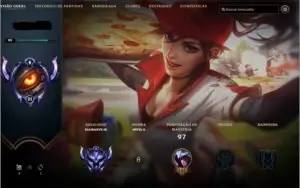 conta lol diamante 4