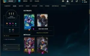 Conta prata 1 com PAX SIVIR e RYZE TRIUNFANTE (RARAS)