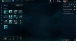 CONTA LOL PLAT 1 120 SKINS +