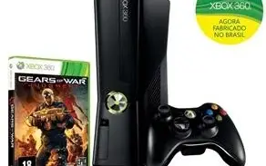 Xbox 360 4GB + Jogo Gears of War Judgement