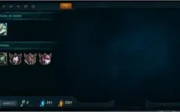 CONTA OURO IV 37 CHAMP + 6 SKINS