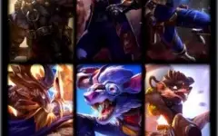 CONTA OURO IV 37 CHAMP + 6 SKINS