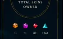 [BR] Level 509 - Todos os Champions e Ultimates - 389 SKINS