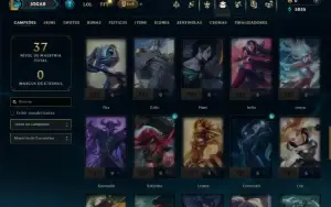 Platina 4 com 60 Champs e 4 Skins