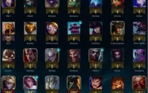Conta Platina 4 LoL com 103 skins