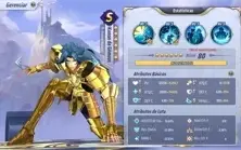 Conta Saint Seiya Awakening Muito bem admnistrada