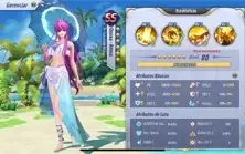 Conta Saint Seiya Awakening Muito bem admnistrada