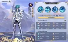 Conta Saint Seiya Awakening Muito bem admnistrada