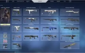 conta de valorant immortal e diversas skins
