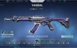 conta de valorant immortal e diversas skins