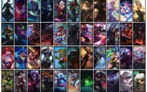 Conta Ouro 3 com 109 Champs e 112 Skins + 600 RP