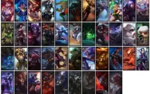 Conta Ouro 3 com 109 Champs e 112 Skins + 600 RP