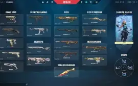 Conta Top / Skin Em Todas Arma