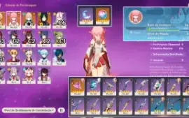 AR34 Yae Miko + BIS, Tighnari e Ningguang C6