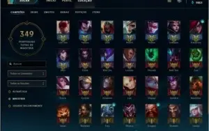 Conta level 40 + Borda de ouro+prata II+ 110campeões+69skins