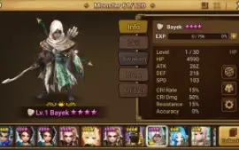 Reroll Summoners War lvl10 com Bayek Light + Miles + Verdehi