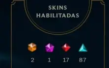 CONTA MESTRE FULL CHAMP 276SKINS