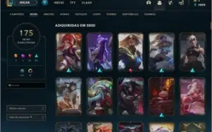 conta 175 skins