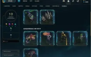 conta 175 skins