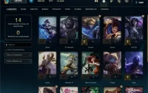 conta gold IV com 61? wr, ganhando 25pdl p/ partida!!