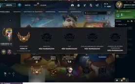 conta gold IV com 61? wr, ganhando 25pdl p/ partida!!