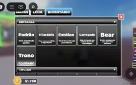 Conta upadissima em jogos