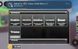 Conta upadissima em jogos