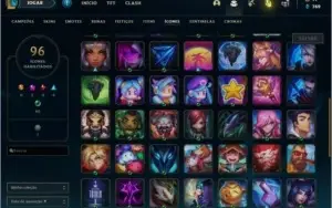 CONTA DIAMANTE COM 2 SKINS PRESTÍGIOS