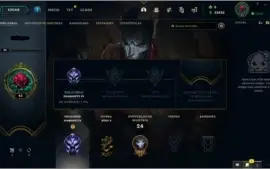 Conta LOL - Diamante IV, 60% de WR(E-MAIL NÃO VERIFICADO)