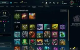 Conta LOL - Diamante IV, 60% de WR(E-MAIL NÃO VERIFICADO)