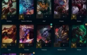 Conta Smurf Platina 4 lvl 35 22 campeoes