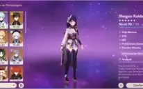Venti, Zhongli, Baal, Hu Tão, Xiao e Klee