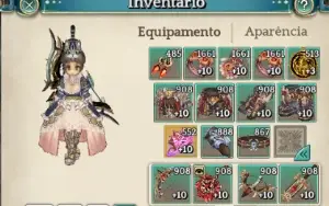 Conta Tree of Savior char Arqueiro level 510