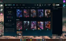 conta de league of legends