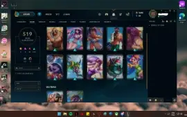 conta de league of legends