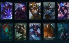conta prata 2 110 champs 73 skins