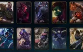 conta prata 2 110 champs 73 skins