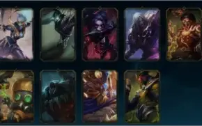 conta prata 2 110 champs 73 skins