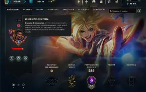 Fullacesso - Conta De 2013 - 86 Skins - Level 287 - 91 Campe