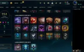 Conta de league of legends top criada em 2013!!!