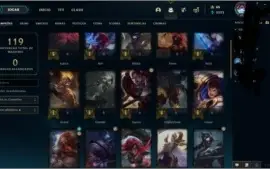 Conta league of legends- Diamante2