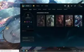 Conta Unranked nível 34 com várias skins boas