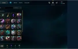Conta Gold Ouro 2 SoloDuo | Flex Ouro 5 com muitas skins