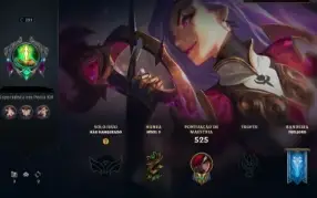 Conta de lol Plat 4 lvl 301 Main kat