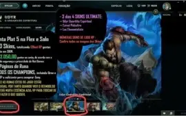 CONTA DOS SONHOS LEAGUE OF LEGENDS