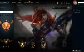 CONTA GOLD 4 LOL VARIAS SKINS E 11 CHAVES