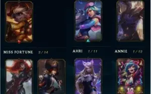 CONTA GOLD 4 LOL VARIAS SKINS E 11 CHAVES