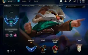Conta lol top Diamante 2
