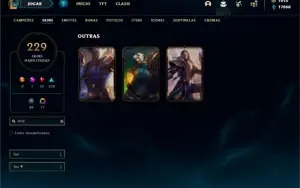 Conta lol top Diamante 2
